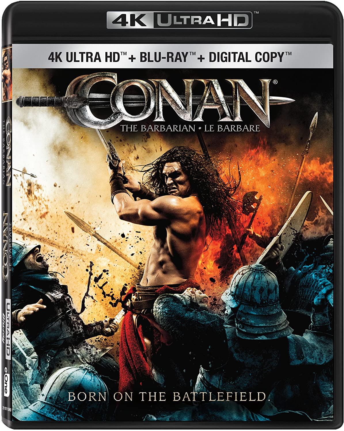 Conan The Barbarian 2011 (4K ULTRA HD + BLURAY)